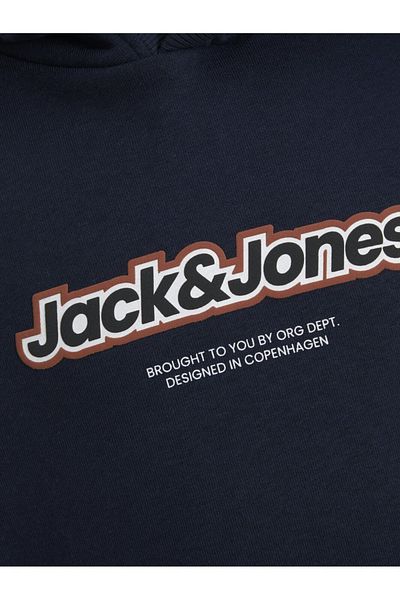 Jack & Jones Hoodie JACK &JONES Vesterbro Newton JNR - 12267447-Sky