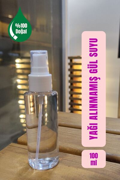 Zümra Rikkatu'ş-şifa Yağı Alınmamış %100 Hakiki Gül suyu 100 ml