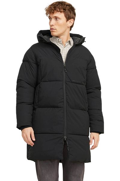 Jack & Jones Geaca JACK & JONES Vesterbro Μακρύ Φουσκωτό - 12260440-Μαύρο