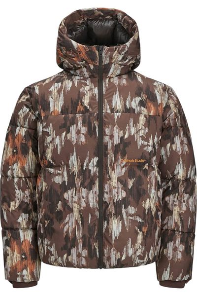 Jack & Jones JACK & JONES Vesterbro Puffer Jacket - 12260433-Chocolate Lab
