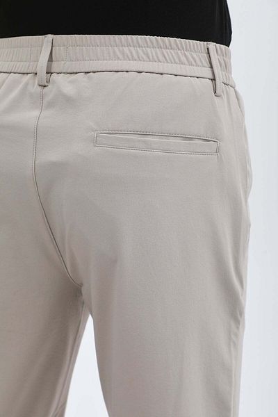 Jeanspro Technical Stretch-Blend Pants with Zip Pocket - Stone