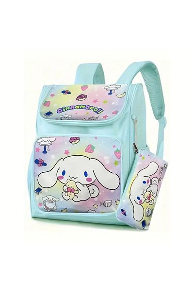 ada çanta kırtasiye Cinnamoroll Figured Primary School Backpack with Pen Holder Ad96654