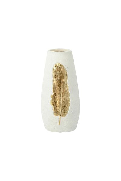 Generic Ceramic Vase Feather Gold
