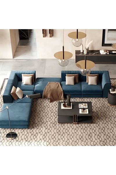 BIZ NAS Modern Corner Sofa