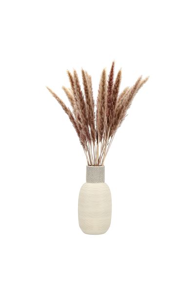 Generic Waraq - Ceramic Vase - 15*15*29.5 Cm