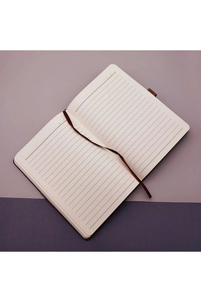 PRATİKOBA Lined Leather Memory Book