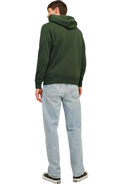 Jack & Jones Λογότυπο Hanorac JACK & JONES 2 Χρώματα - 12255617-Kombu Green