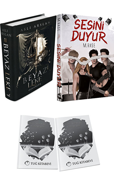 İndigo Kitap Beyaz Leke 2 Özgürlük Ciltli ve Sesini Duyur 1 Ciltli + Hediyeli