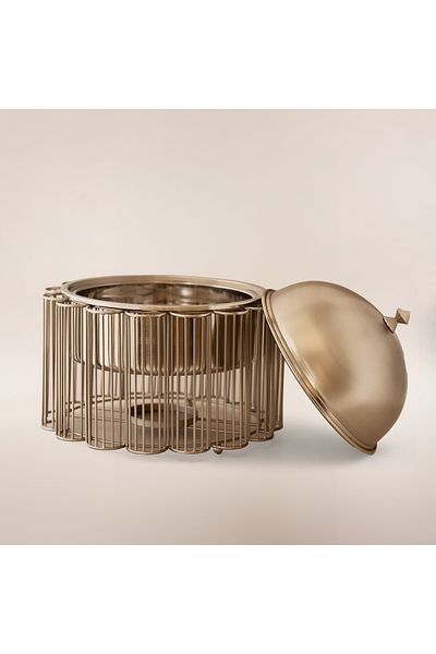LA MESA Stainless Steel Food Warmer 3L, silver