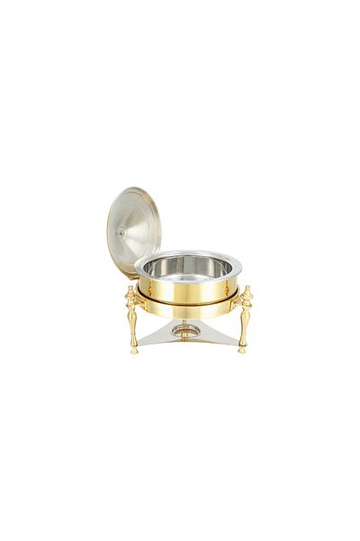 LA MESA Chafing Dish With Side Hanger 3L - Gold Colour