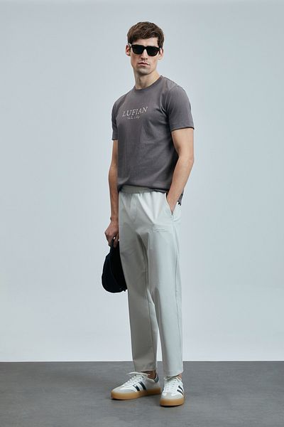 Lufian 111050041 Luck Men's Sweatpants Stone
