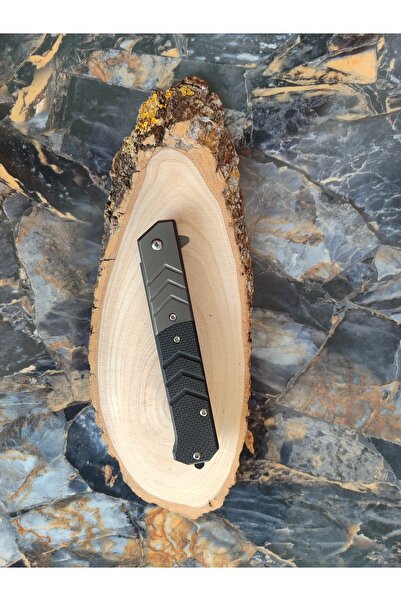 empressnaturalstone Browning A02 Çakı – 22,5 cm Siyah Metal Saplı