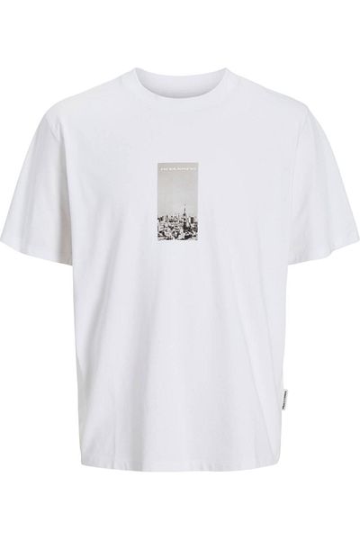 Jack & Jones Tricou JACK & JONES Pacer Φωτογραφία Εμπορίας - 12273775-Φωτεινό Λευκό