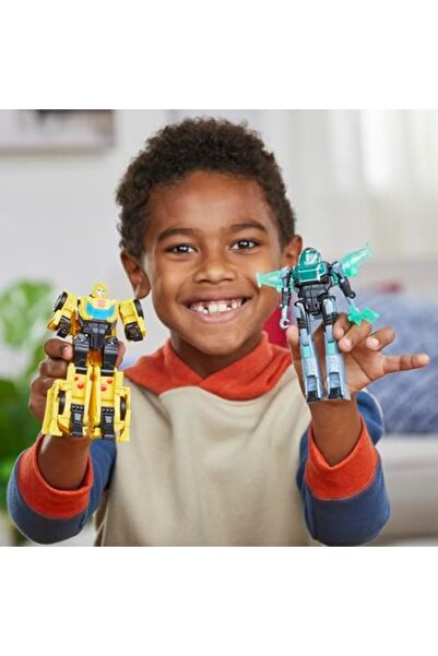E-RICH Richshop Earthspark Siber Unite Set Bumblebee and Mo Malto Action Figures 1115018