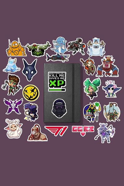 MS Major Selection Lol Sticker Pack /Bullet Journal Notebook Sticker Agenda Laptop Sticker