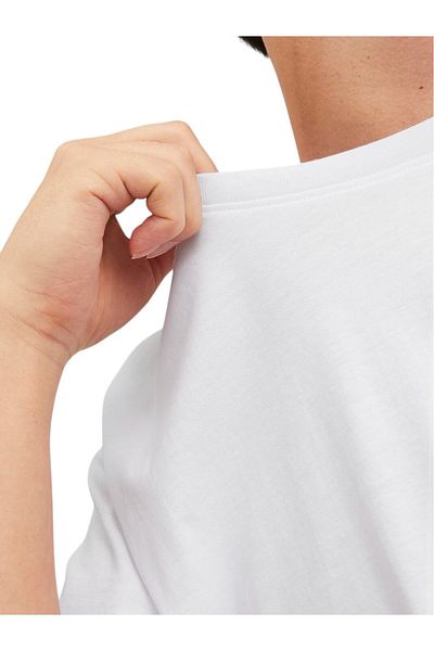 Jack & Jones Λογότυπο Tricou JACK & JONES Corp με μικρή εκτύπωση - 12151955-Moonbeam