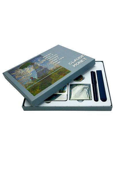 Art Tone Artistic Notebook and Pen Gift Set Claude Monet 02