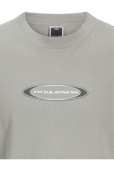 Jack & Jones Tricou JACK & JONES Pacer Branding - 12273880-Γκρι Φανέλα