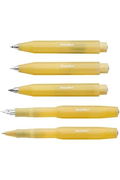 Mena Rise Şirinshop 10001835 Frosted Sport Fountain Pen Light Yellow Medium Nib 1108107