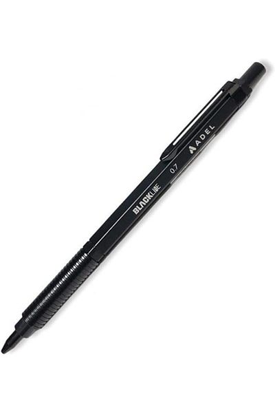 Mena Rise Şirinshop Blackline Mechanical Pencil 0.7 mm Black 1108107
