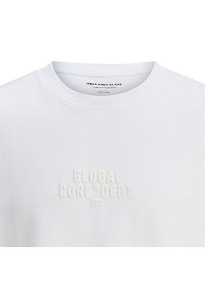 Jack & Jones Tricou JACK & JONES Σκυρόδεμα Τονικό - 12273294-Φωτεινό Λευκό