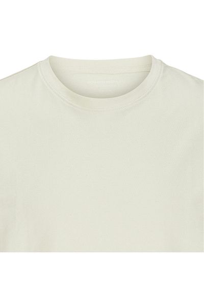 Jack & Jones Tricou JACK & JONES Διαχωρισμένο Twill - 12273109-Αντίκες Λευκό
