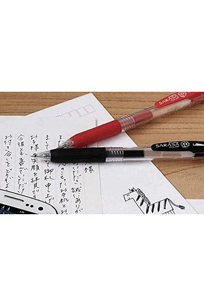 Mena Rise Sirinshop Sarasa Clip Gel Pen 0.7 mm Black 1108107