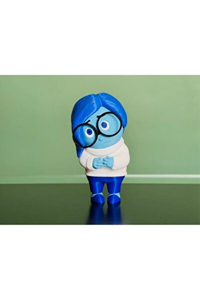 BaBaWoSs Ters Yüz Film Karakterleri Üzüntü Kaliteli Baskı