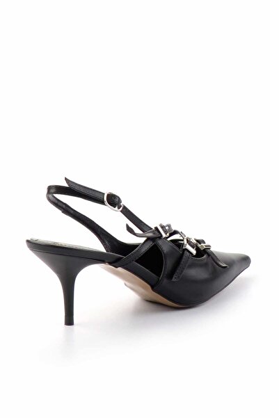 Bambi Black Women's Classic Heeled Shoes K01667010209