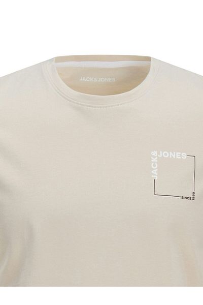 Jack & Jones Tricou JACK & JONES Verner - 12269314-Moonbeam