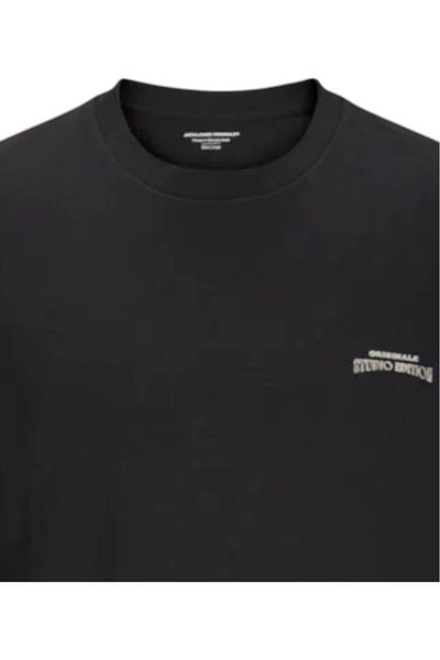 Jack & Jones Tricou JACK & JONES Lucca Graphic - 12276601-Μαύρο
