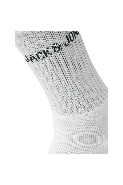 Jack & Jones Κάλτσες Τένις JACK & JONES Regen V 5 ζευγάρια - 12266536-Λευκό V