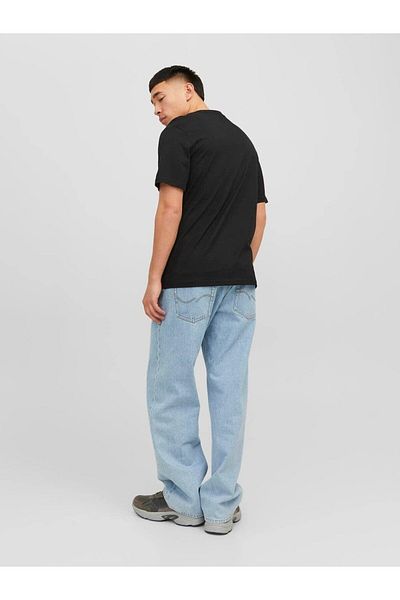 Jack & Jones Tricou JACK & JONES Vesterbro - 12240121-Μαύρο