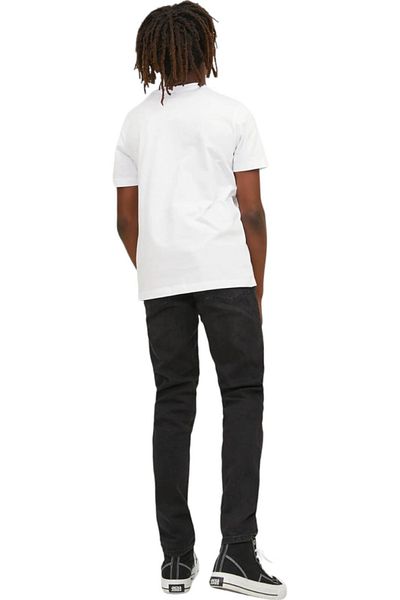 Jack & Jones Tricou JACK & JONES Corp Logo Play JNR - 12237411-Λευκό