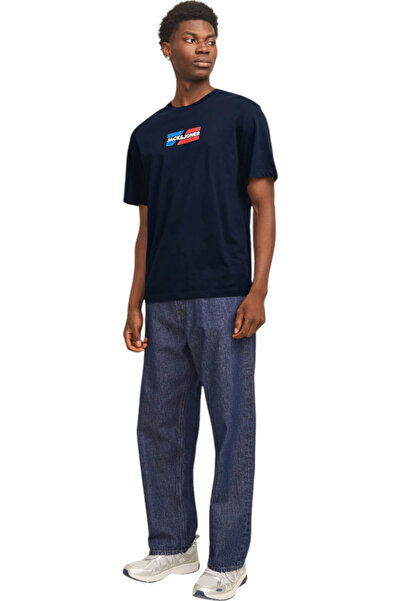 Jack & Jones Tricou JACK & JONES Corp Γραφικά - 12268415-Sky Captain