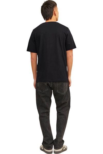 Jack & Jones Tricou JACK & JONES Corp Λογότυπο Μικρή Γράμμα B - 12151955-Μαύρο-SPB