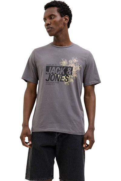 Jack & Jones Tricou JACK & JONES Jaxon LN - 12269390-Castlerock