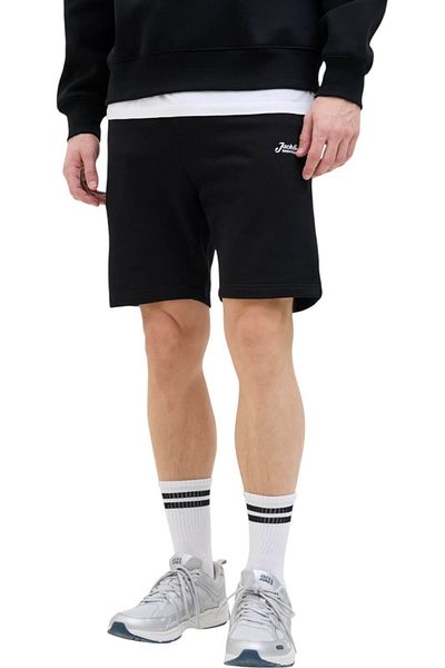 Jack & Jones Σορτς JACK & JONES Gordon Beau Mid - 12268770-Μαύρο