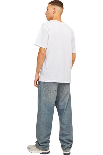 Jack & Jones Μπλούζα JACK & JONES Corp Logo LP Multipack - 3 μπλουζάκια - 12191762-Λευκό