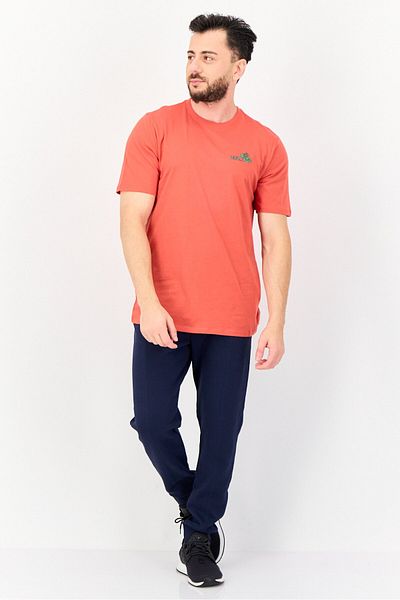 Hurley Men Sportswear Fit Short Sleeves Outdoor T-shirt, Red