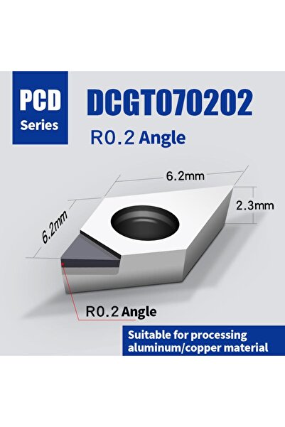 Choice3 DCGT070202 R0.2 PCD KaKarot DCGT070202 DCGT11T302 إدراج الماس DCGT 07...
