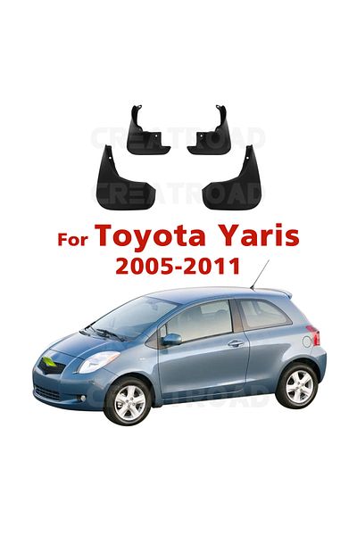 Choice For Toyota Yaris Hatchback Hatch 2005 2006 2007 2008 2009 2010 2011 Fender Mudguard Mud Flaps Gua...