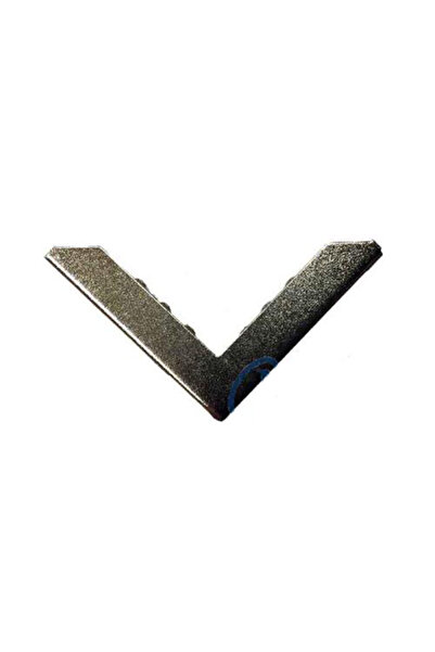 Skygo Book, Cover, Menu, Album Corner, Large - 23x40mm, Nickel, 10 Pieces