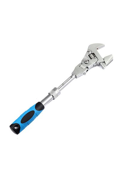 Choice 1 Piece Wrench 180 Degree Folding 10inches Household Maintenance Ratchet Wrench Adjustable Torque Wr