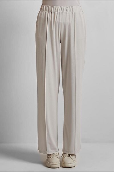 Alvina Belt Elastic Pants 70880