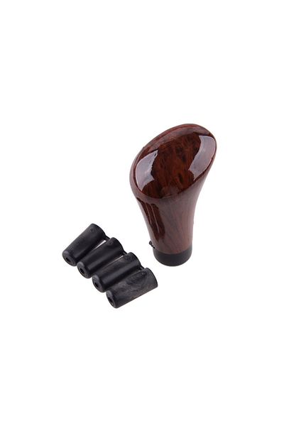 Choice Brown Universal Walnut Grain Automotive Shift Lever Handle Automotive Truck Shift Head Shift Head