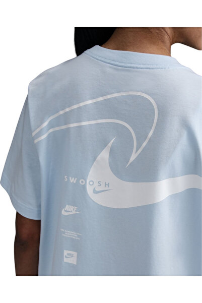 Nike Μπλούζα Club Swoosh SS - HQ1698-423