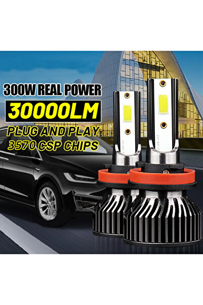 Choice7 مصابيح أمامية LED H7 12V H4 H7 H11 9005 HB3 9006 HB4 9004 9007 مصابيح...