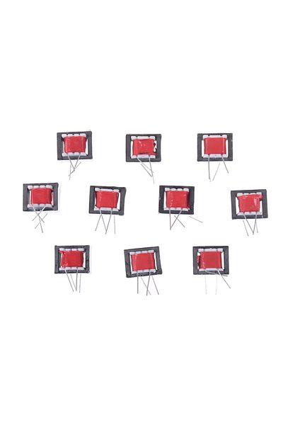 Choice 10pcs Red Nickel Alloy Audio Transformers 600:600 Ohm Europe 1:1 EI14 High Efficiency Isolation T...