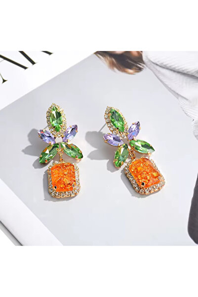 LWP Shop Pandan UK Tasarım Sallantılı Küpe